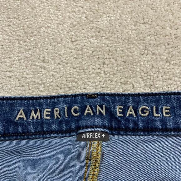 American Eagle Jeans Mens 36x30* Blue Original Bootcut Workwear Western Airflex - Picture 5 of 12